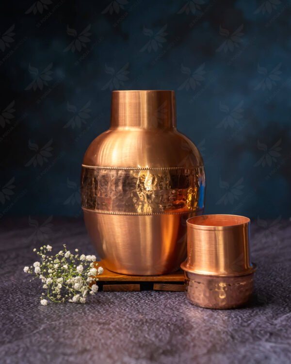 Copper Apple Pot