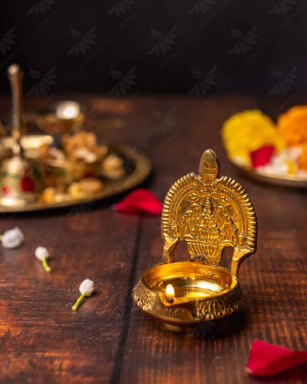 Brass Lamxi Kuber Diya